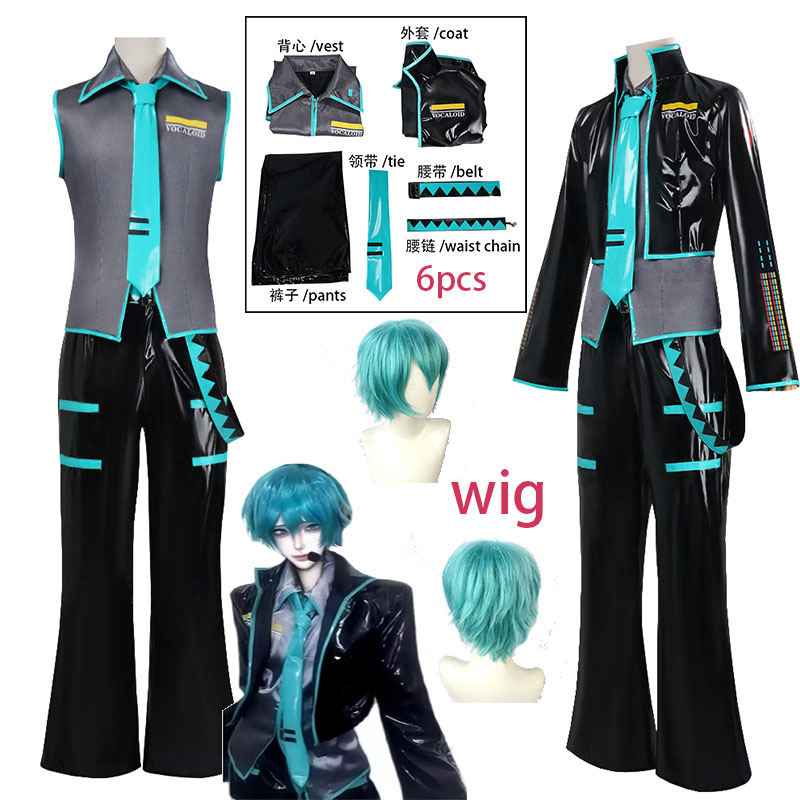 Cosplay Anime Black - زي كوسبلاي رجالي من WHH Anime