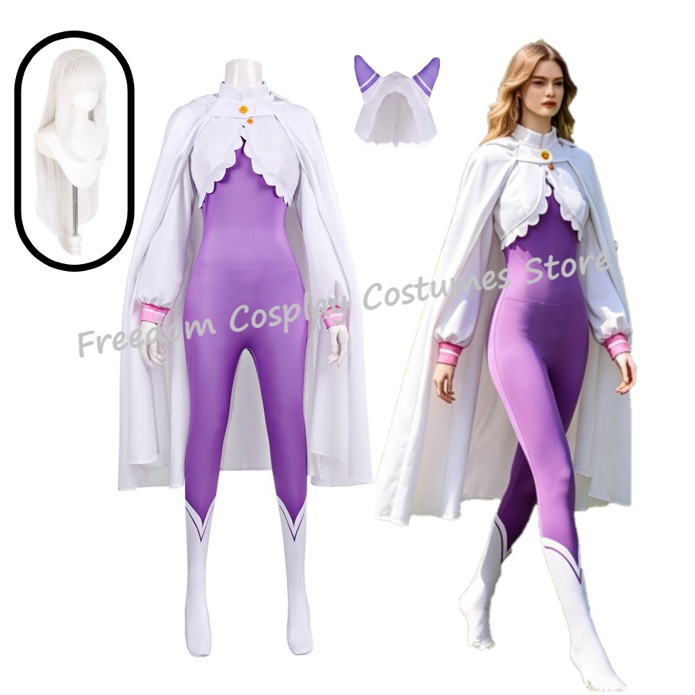 Anime Cosplay Re Zero - زي تنكري جديد لشخصية إميليا ريزرو
