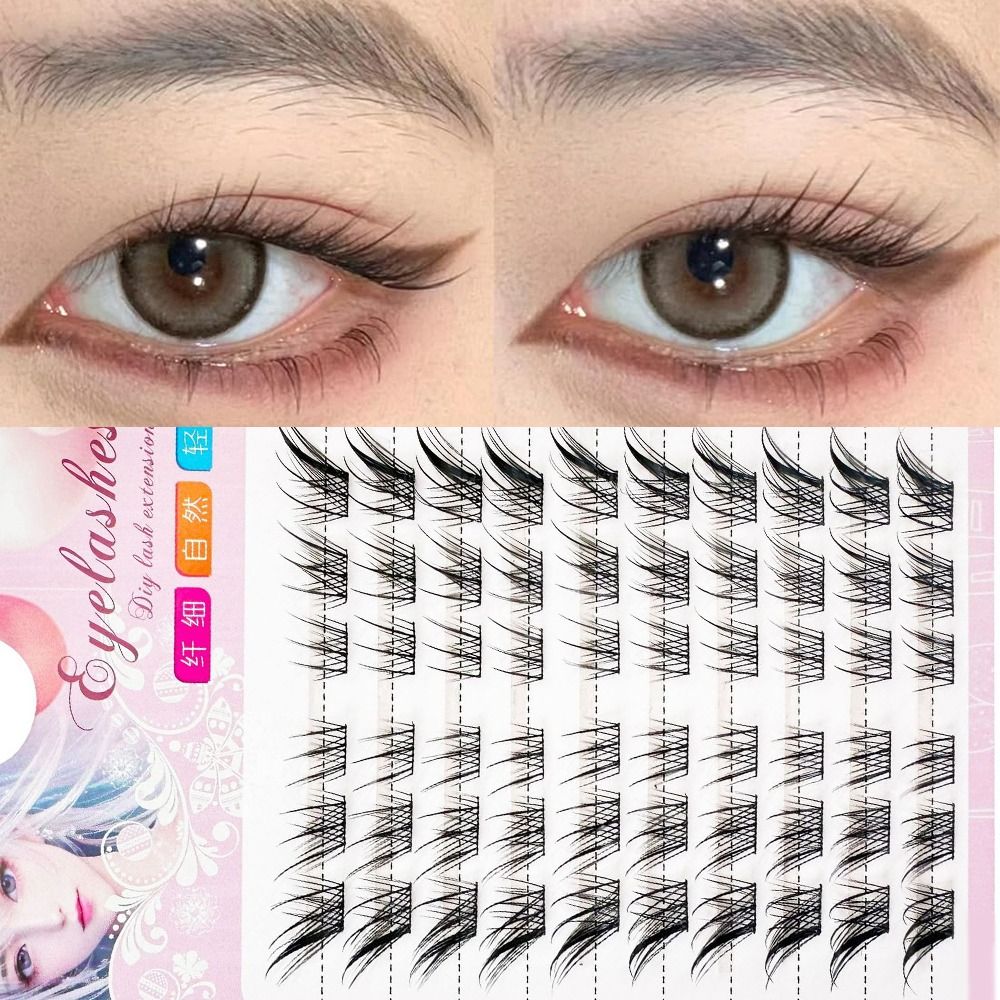 Anime Cosplay Lashes - ثلاثية الأبعاد القط العين مجموعات جلدة