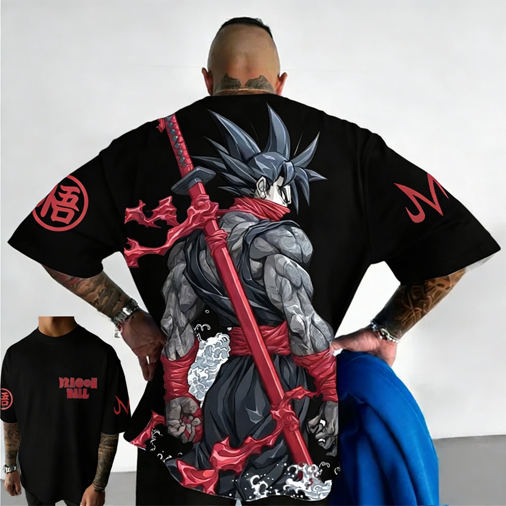 تي شيرت صيفي مطبوع بتصميم دراغ - مراجعة Dragon Ball Saiyan Armor وسعره