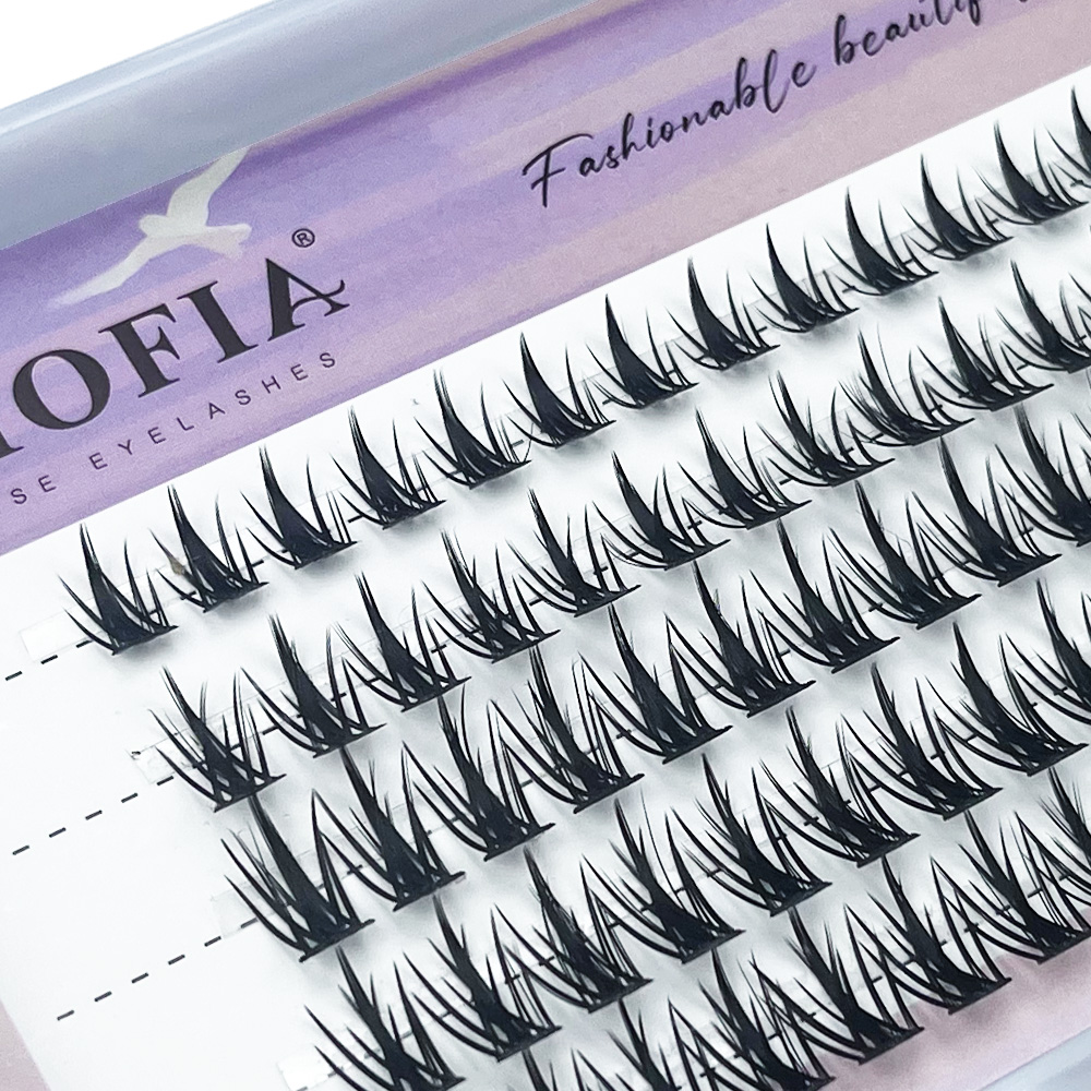 رموش بالمنك 1/صندوق 80 حزمة طب - مراجعة Anime Cosplay Lashes وسعره