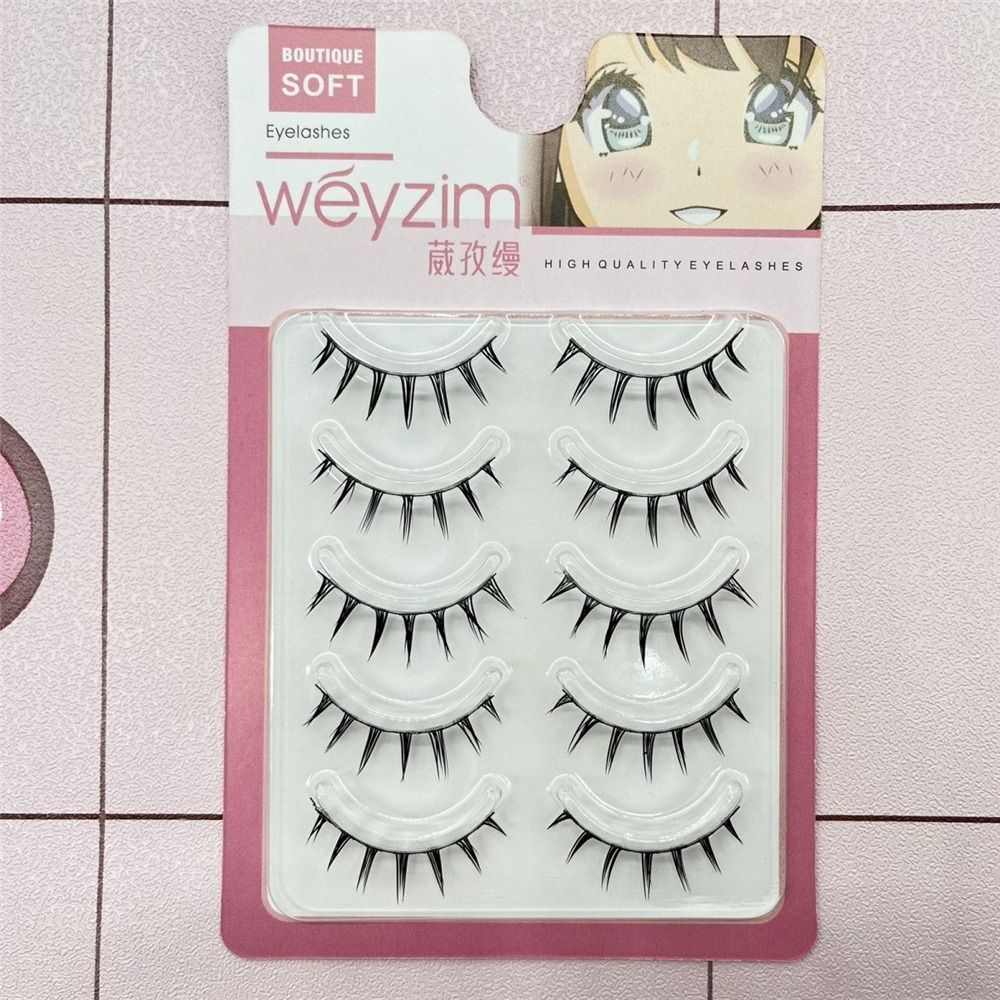 رموش صناعية من المينك الصناعي  - مراجعة Anime Cosplay Lashes وسعره