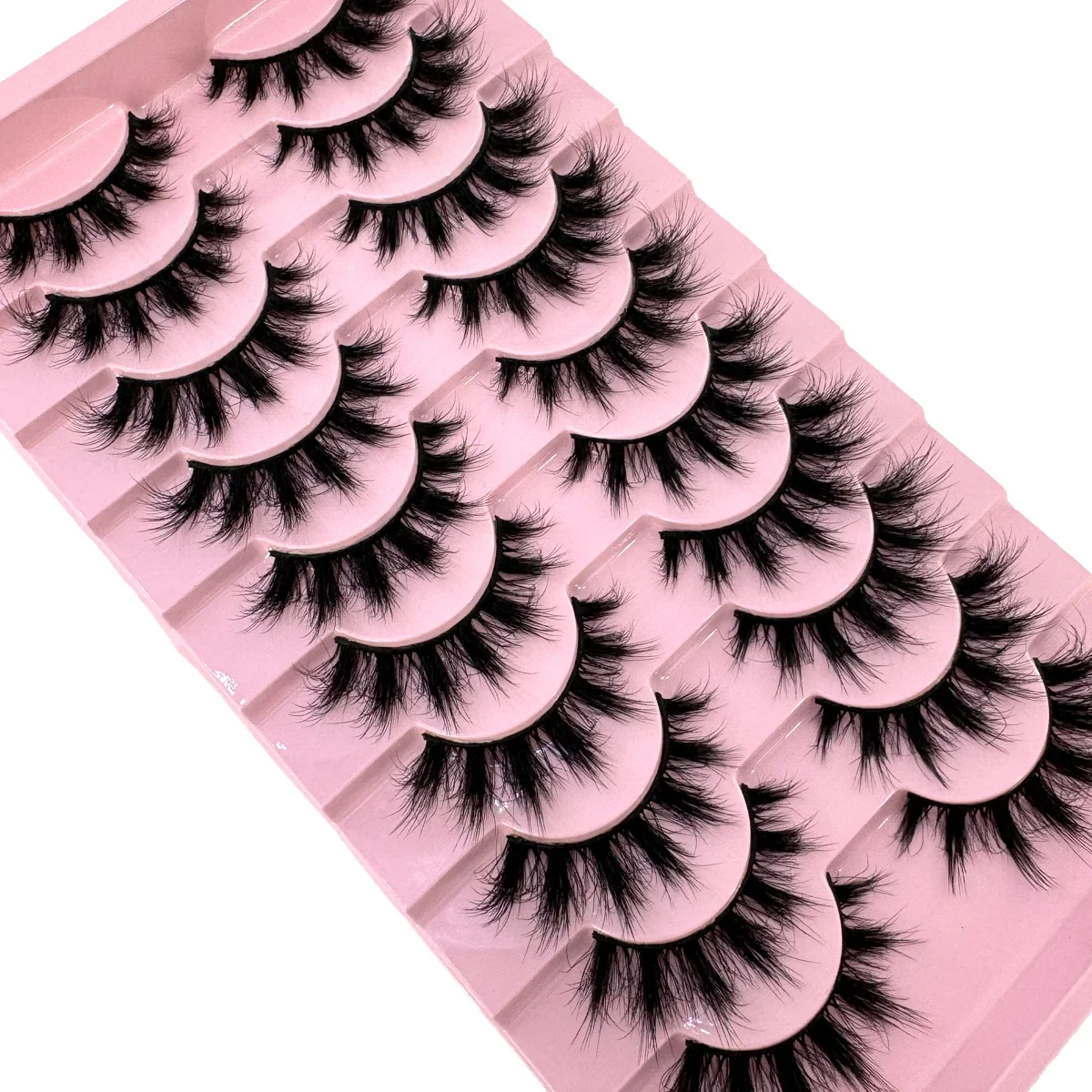10 أزواج من الرموش الصناعية ال - مراجعة Anime Cosplay Lashes وسعره