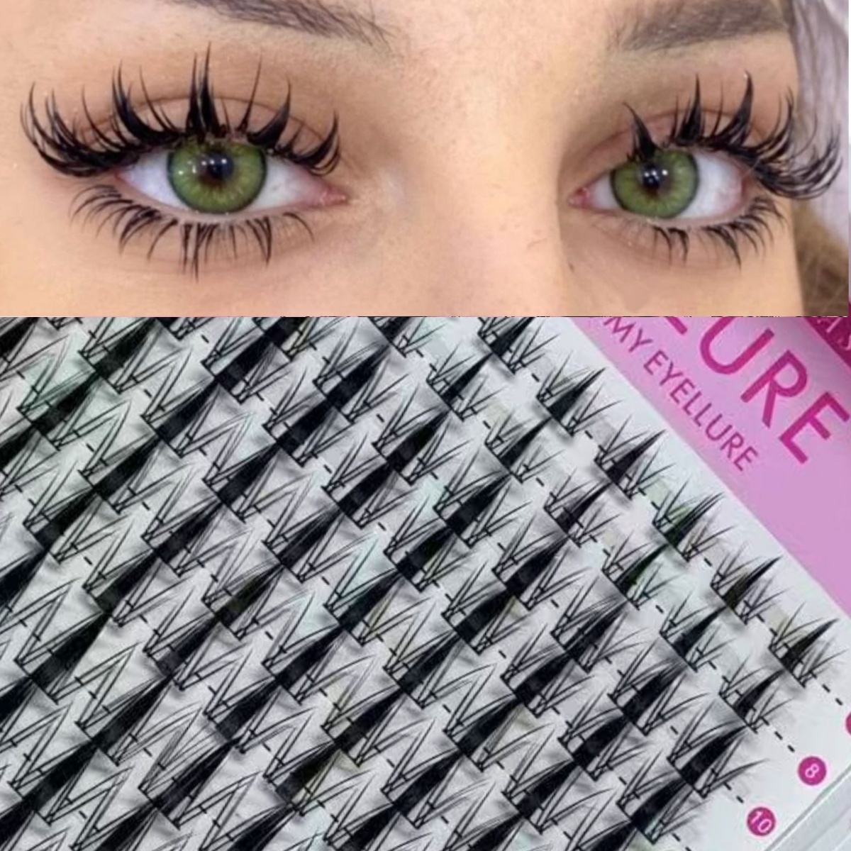 طقم رموش مانغا من WINKLURE، رم - مراجعة Anime Cosplay Lashes وسعره