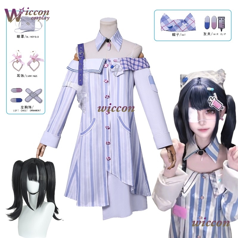 Eyepatch Jirai Kei إنفينيتي ني - مراجعة Anime Cosplay Ideas For Women وسعره