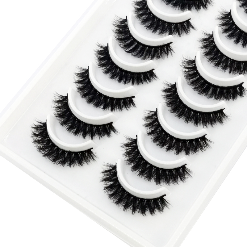 HBZGTLAD الروسية قطاع جلدة 10  - مراجعة Anime Cosplay Lashes وسعره