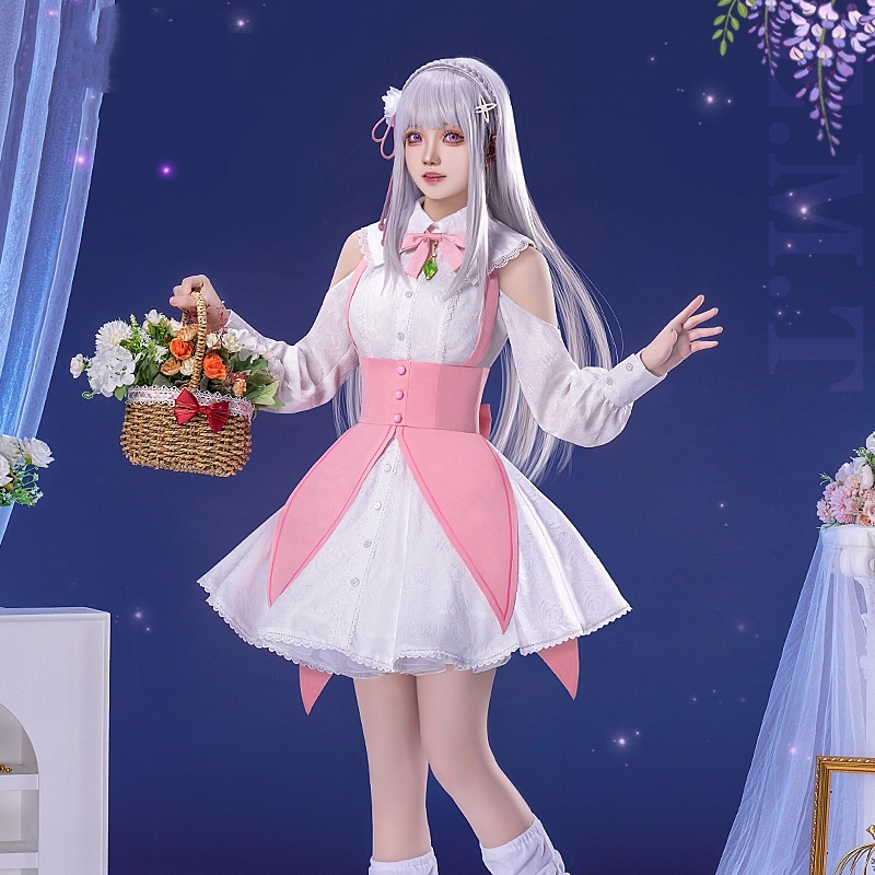 زي تنكري إيميليا من كوسمارت ري - مراجعة Anime Cosplay Re Zero وسعره