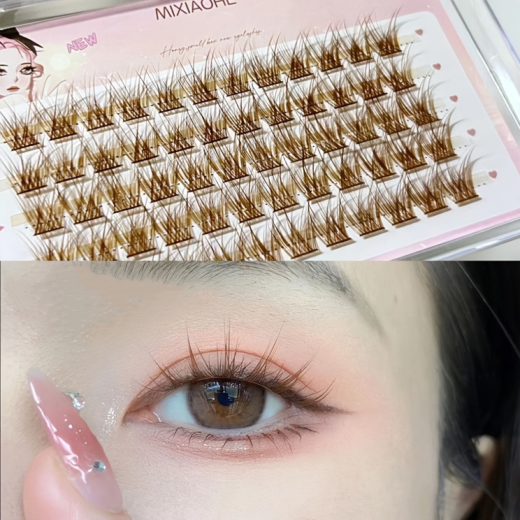 رموش ميكسياوهي الملونة 60 مجمو - مراجعة Anime Cosplay Lashes وسعره