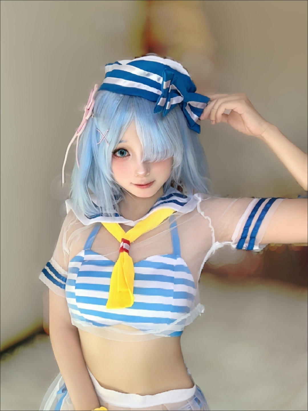 زي تنكري لشخصية ريم من Re:Zero - مراجعة Anime Cosplay Re Zero وسعره